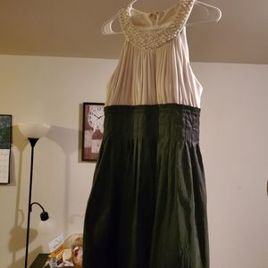 Black and white dress